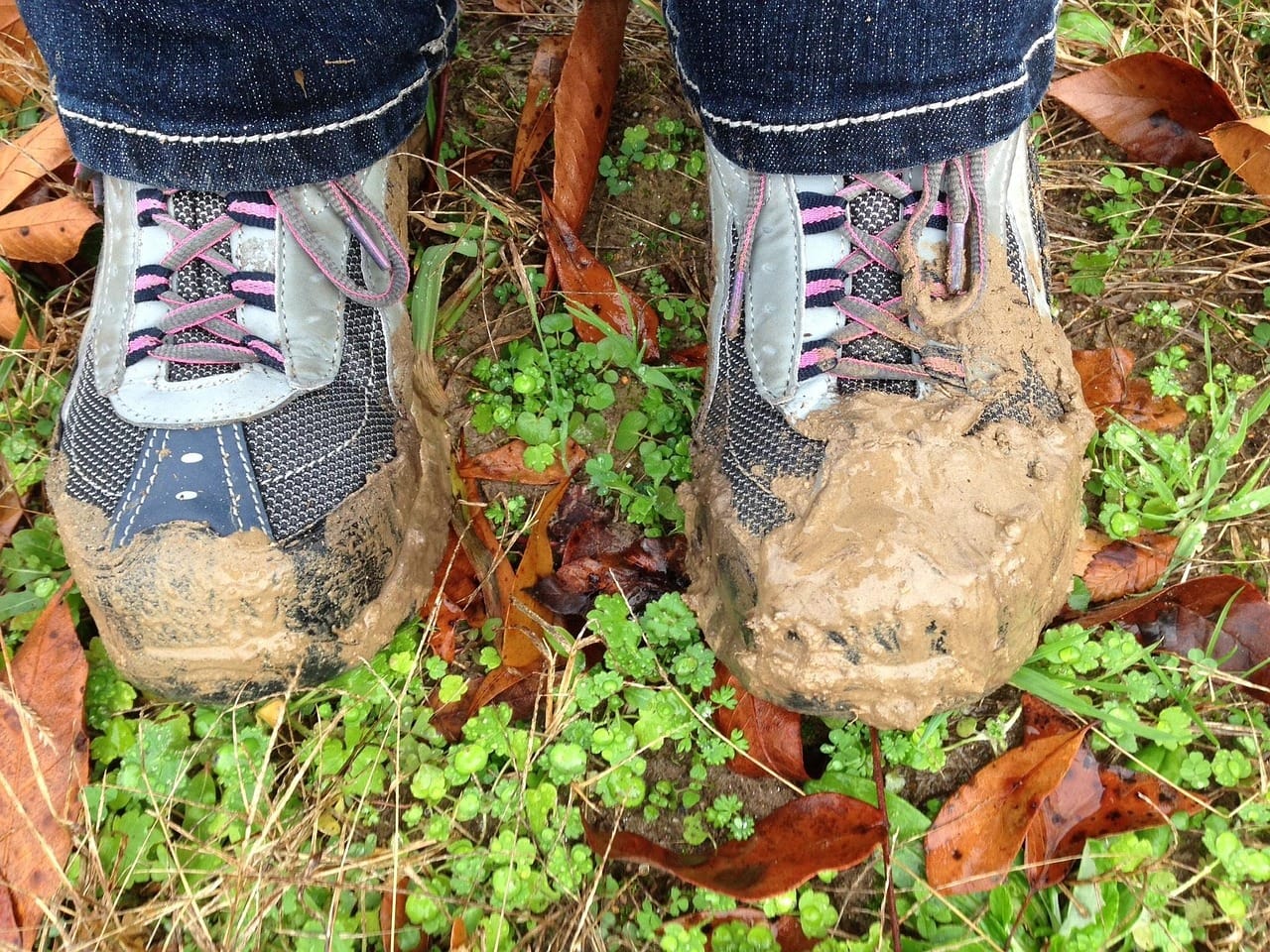 One pair of boots, resoled once, and still going.